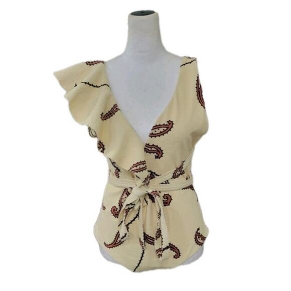 Johanna Ortiz One-Piece Swimsuit Large – Ruffle Detail,‎ Resort Style Designer - Picture 1 of 15